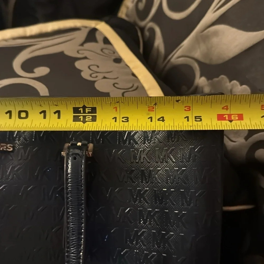 Michael Kors Navy Blue Structured Tote - Picture 5 of 5